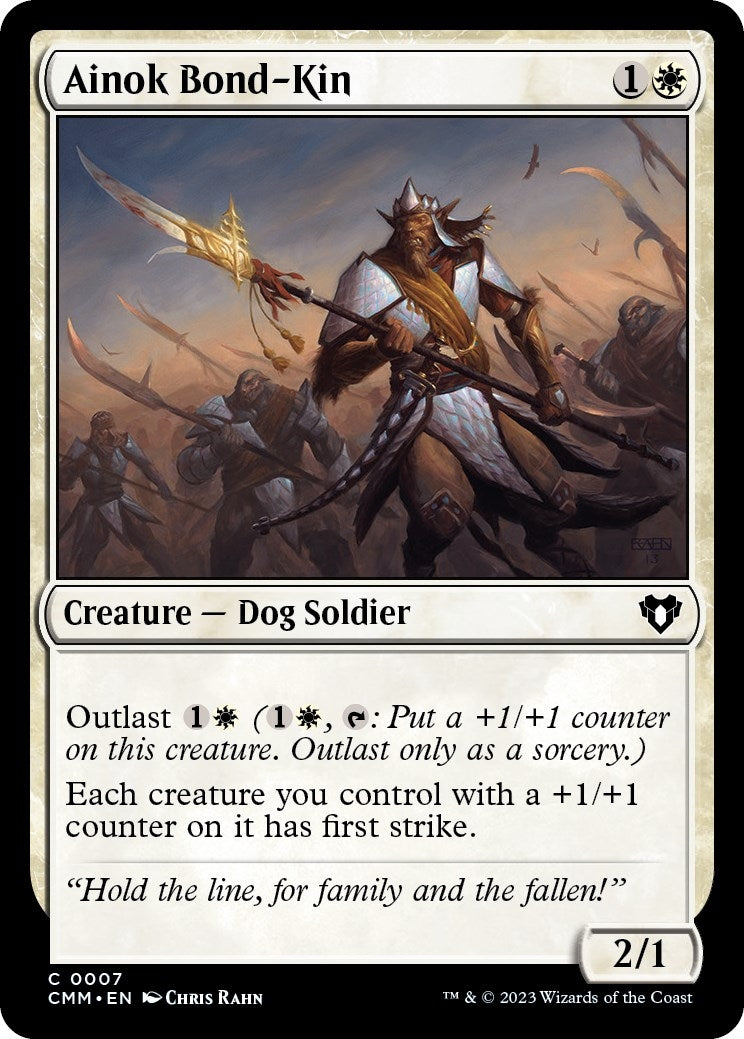 Image for Ainok Bond-Kin (7) (CMM) - Magic: The Gathering