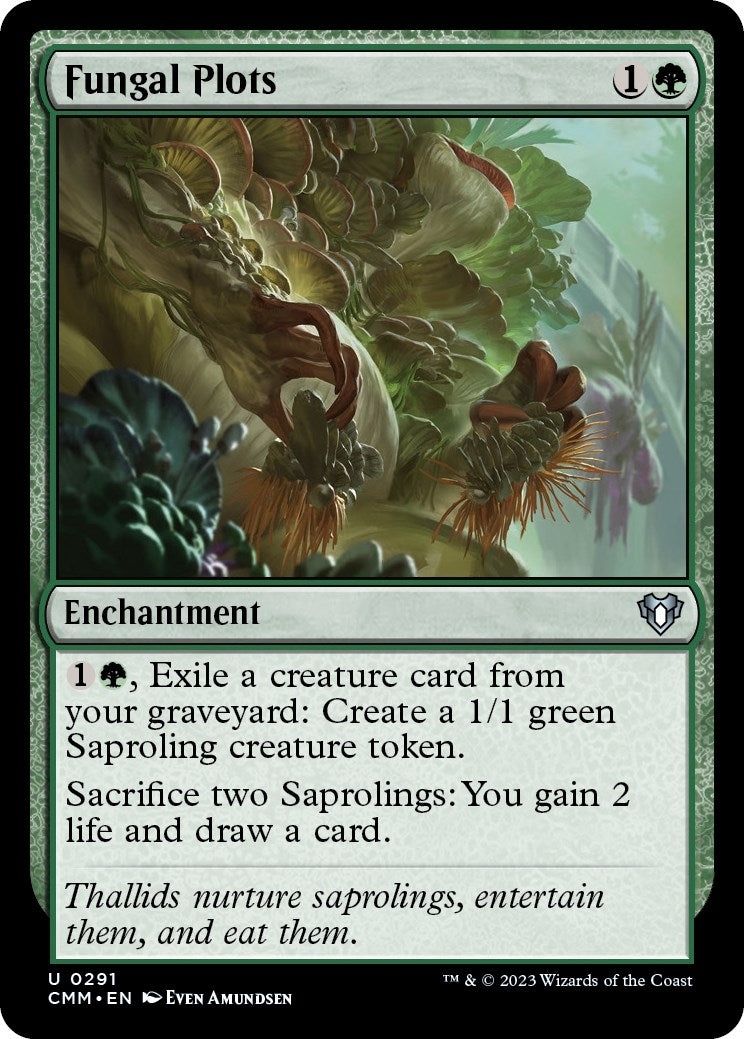 Image for Fungal Plots (291) (CMM) - Magic: The Gathering