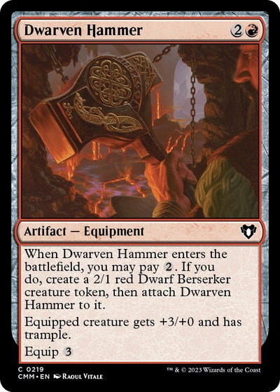 Dwarven Hammer (219) (CMM)