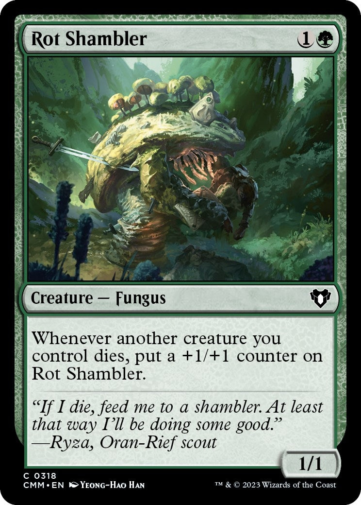 Image for Rot Shambler (318) (CMM) - Magic: The Gathering
