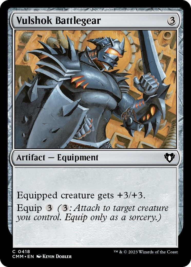 Image for Vulshok Battlegear (418) (CMM) - Magic: The Gathering