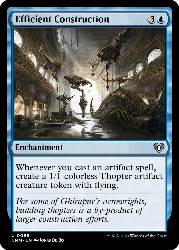 Image for Efficient Construction (88) (CMM) - Magic: The Gathering