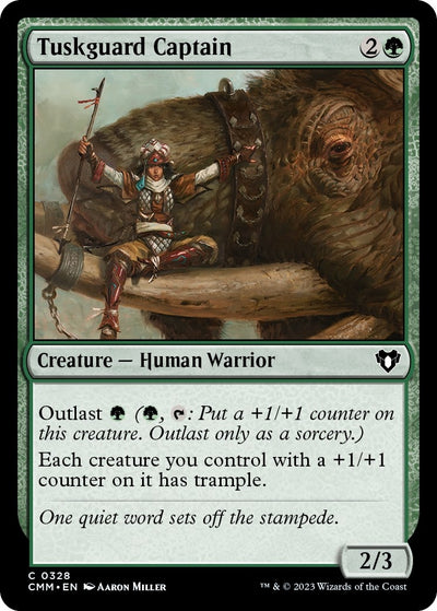Tuskguard Captain (328) (CMM)