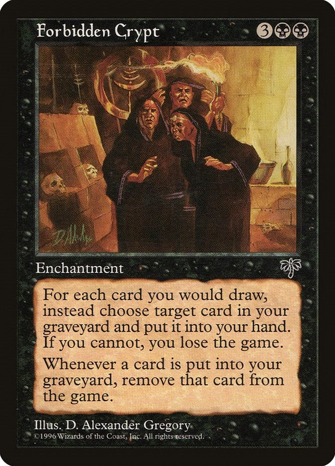 Image for Forbidden Crypt (MIR) - Magic: The Gathering