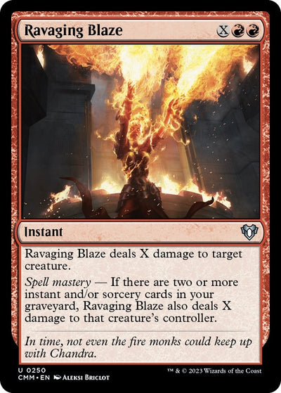 Ravaging Blaze (250) (CMM)