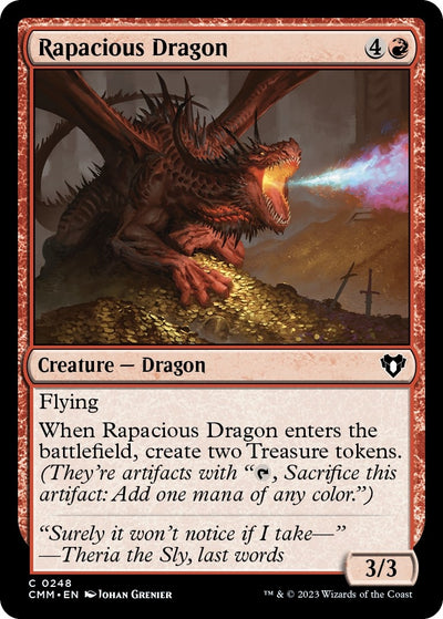 Rapacious Dragon (248) (CMM)