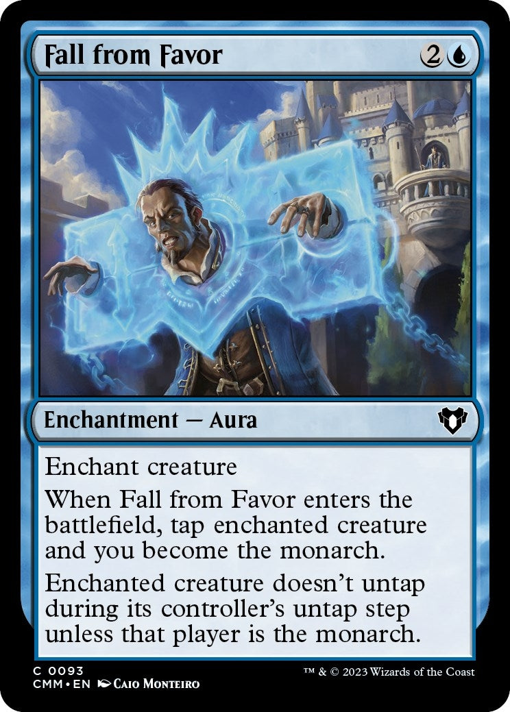 Image for Fall from Favor (93) (CMM) - Magic: The Gathering