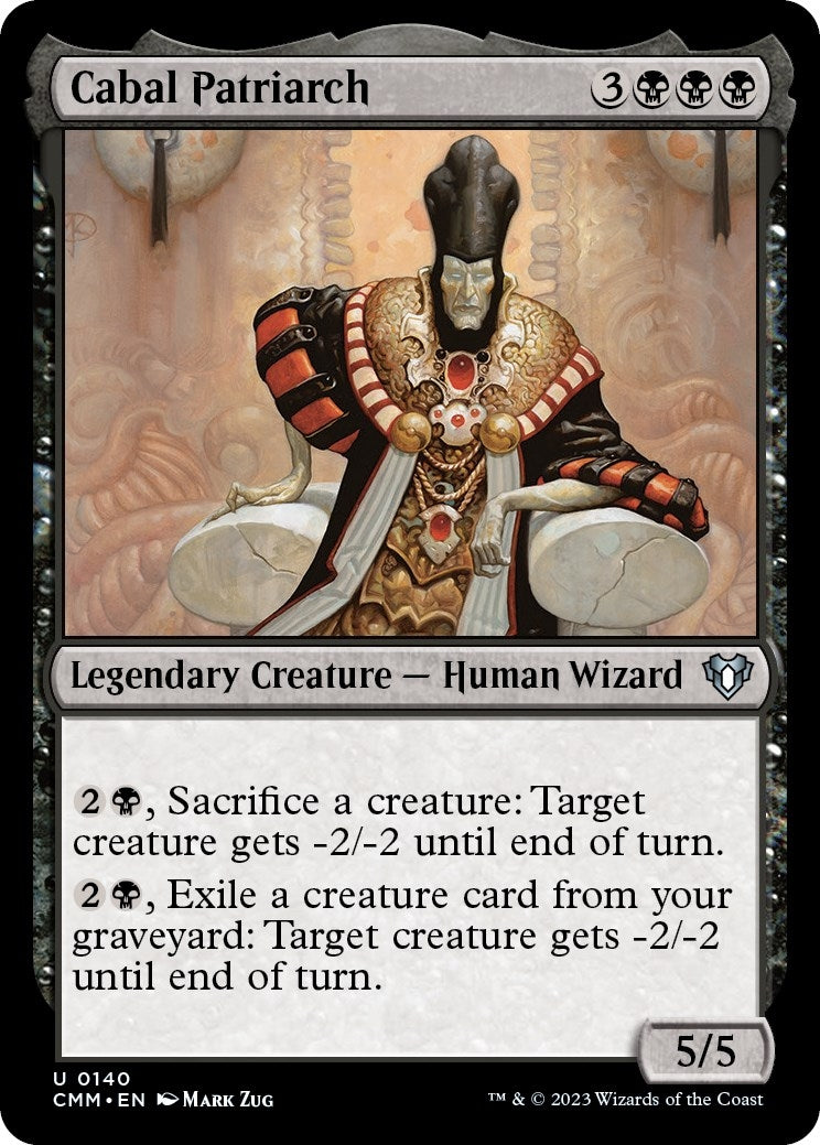 Image for Cabal Patriarch (140) (CMM) - Magic: The Gathering
