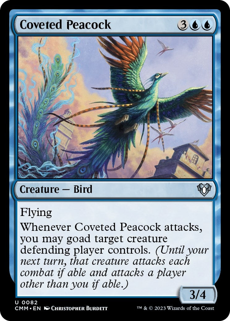 Image for Coveted Peacock (82) (CMM) - Magic: The Gathering
