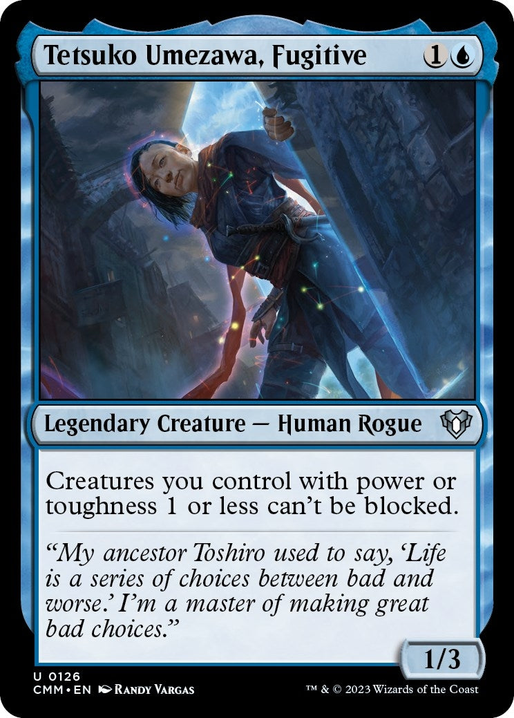 Image for Tetsuko Umezawa, Fugitive (126) (CMM) - Magic: The Gathering