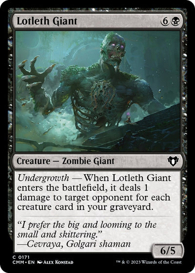 Lotleth Giant (171) (CMM)