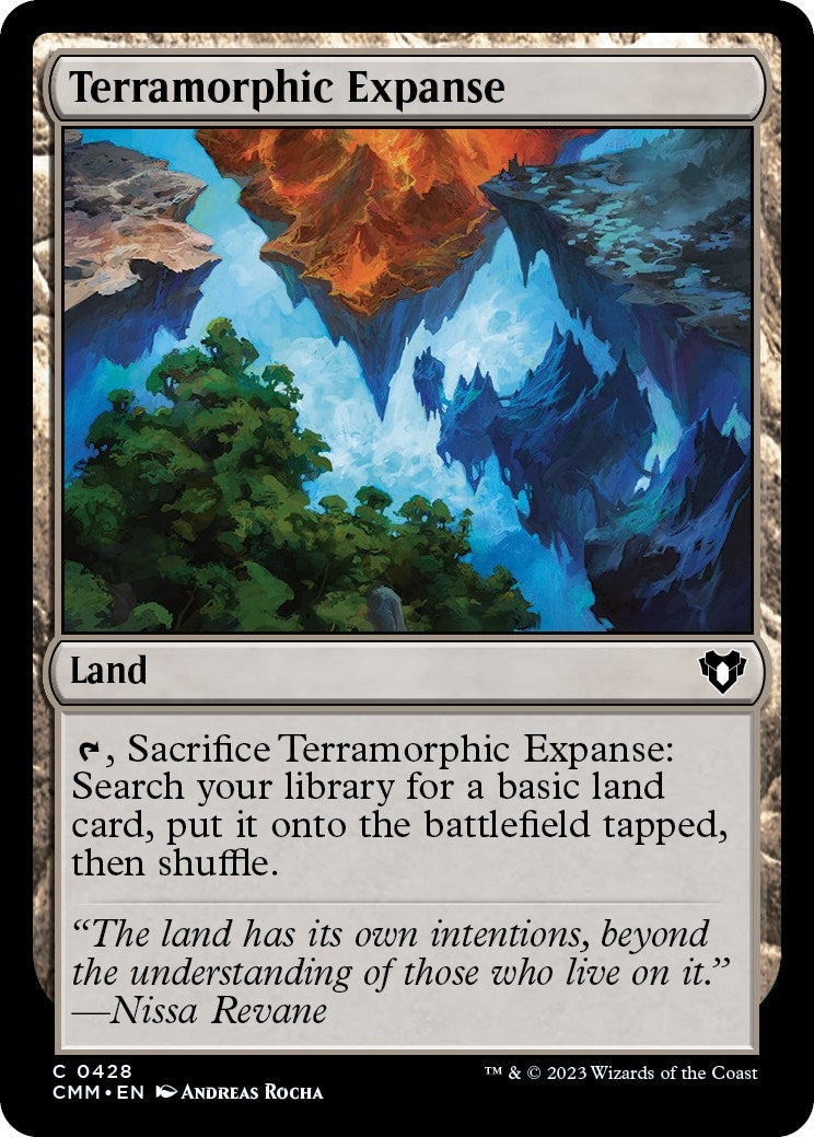 Image for Terramorphic Expanse (428) (CMM) - Magic: The Gathering