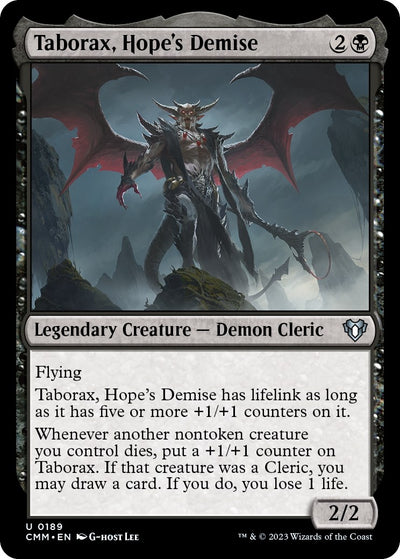 Taborax, Hope's Demise (189) (CMM)