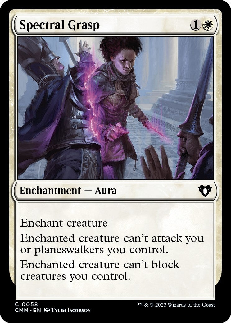 Image for Spectral Grasp (58) (CMM) - Magic: The Gathering