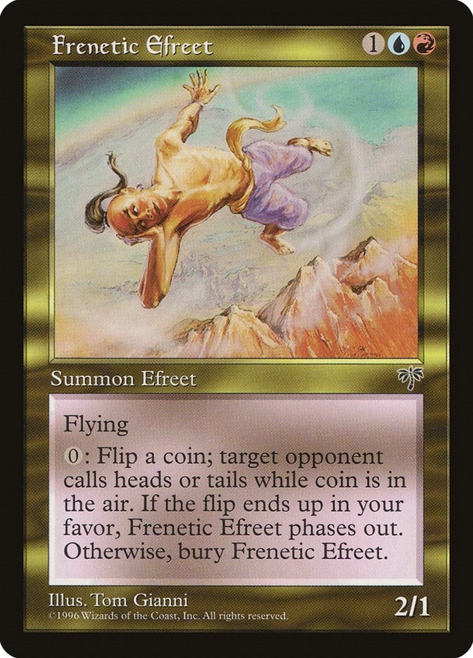 Image for Frenetic Efreet (MIR) - Magic: The Gathering