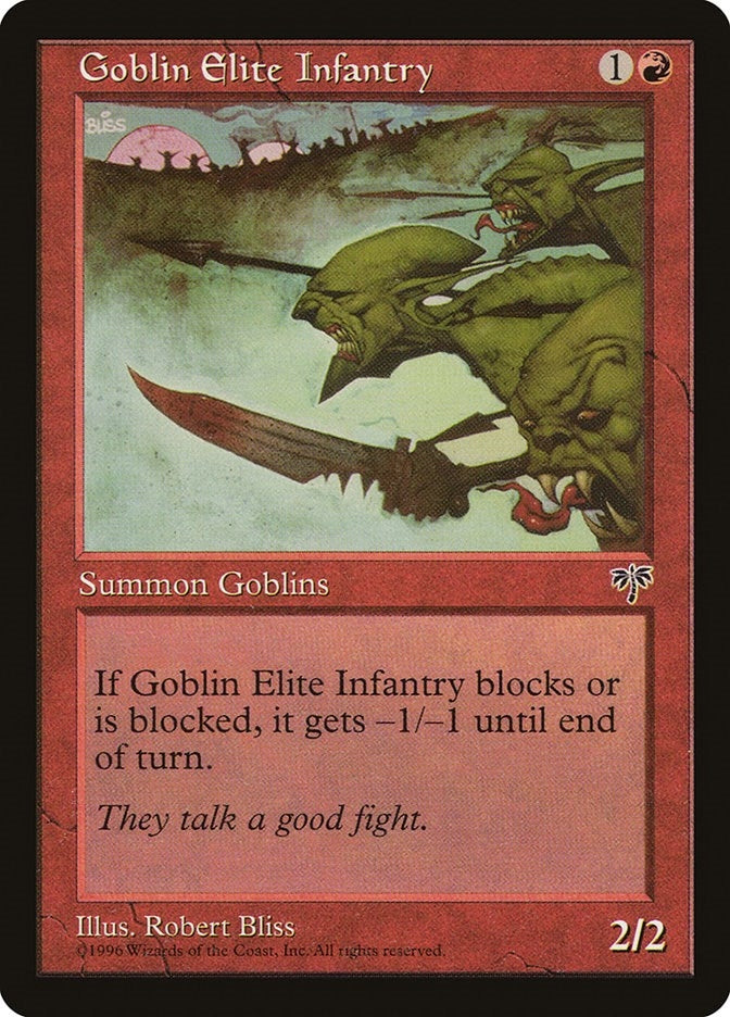 Image for Goblin Elite Infantry (MIR) - Magic: The Gathering