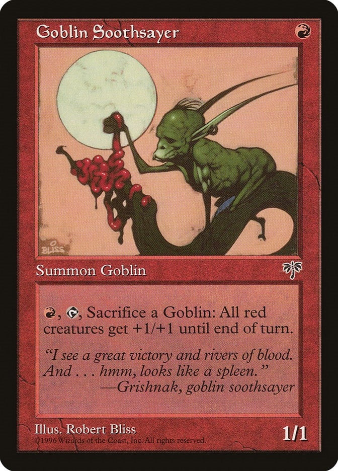 Image for Goblin Soothsayer (MIR) - Magic: The Gathering
