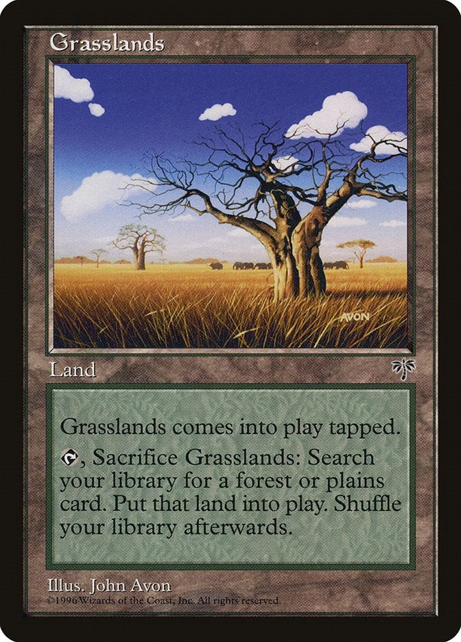 Image for Grasslands (MIR) - Magic: The Gathering