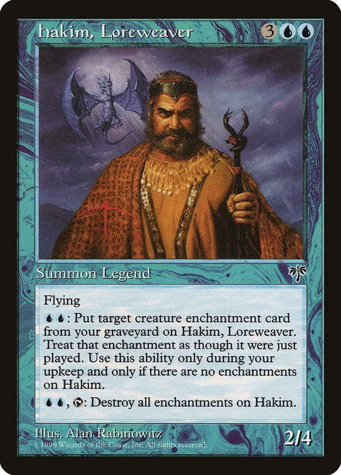 Image for Hakim, Loreweaver (MIR) - Magic: The Gathering