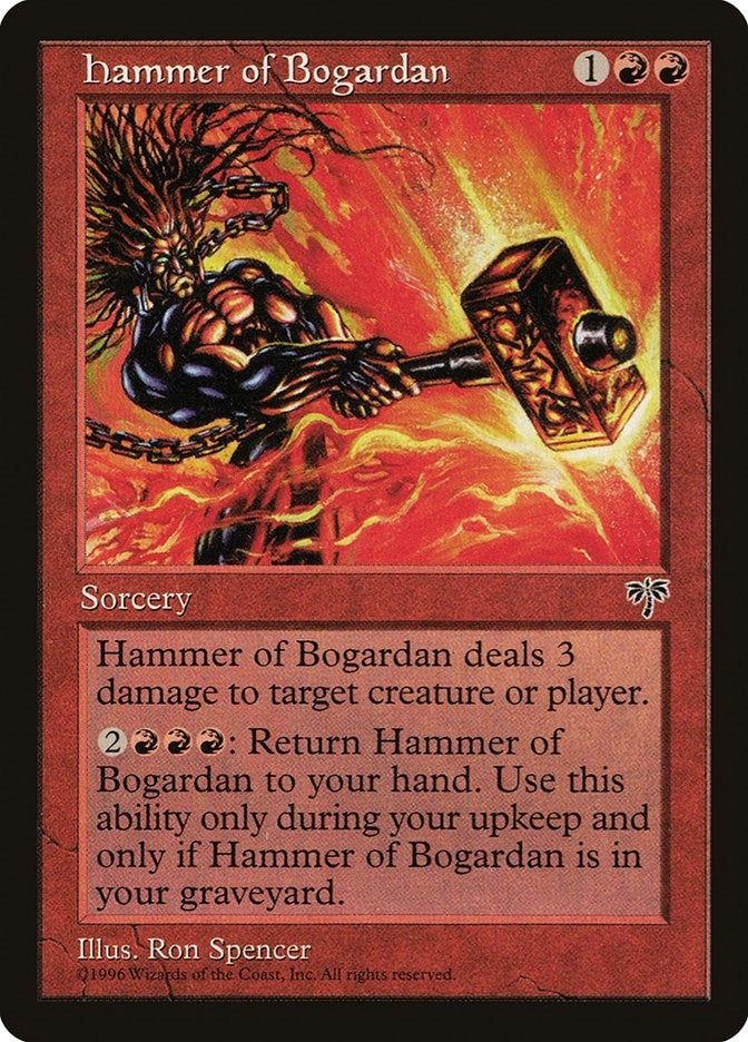 Image for Hammer of Bogardan (MIR) - Magic: The Gathering