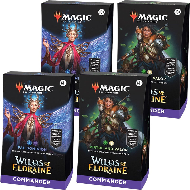 Image for Wilds of Eldraine Commander Deck Case - Magic: The Gathering