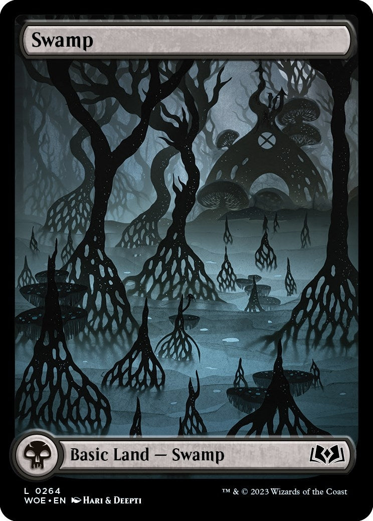 Image for Swamp (0264) (264) (WOE) - Magic: The Gathering