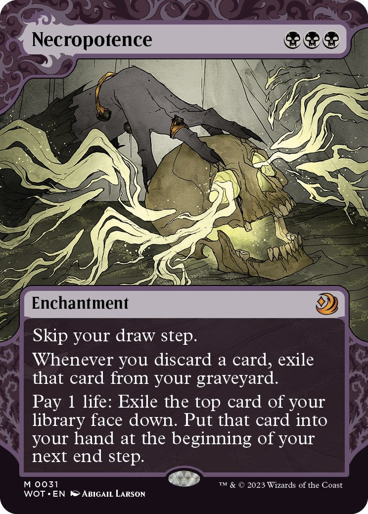 Image for Necropotence (31) (WOT) - Magic: The Gathering