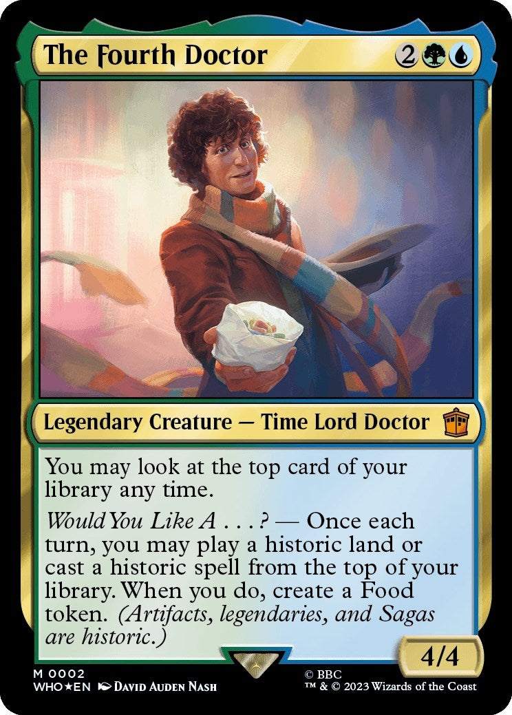 Image for The Fourth Doctor (2) (WHO) - Magic: The Gathering