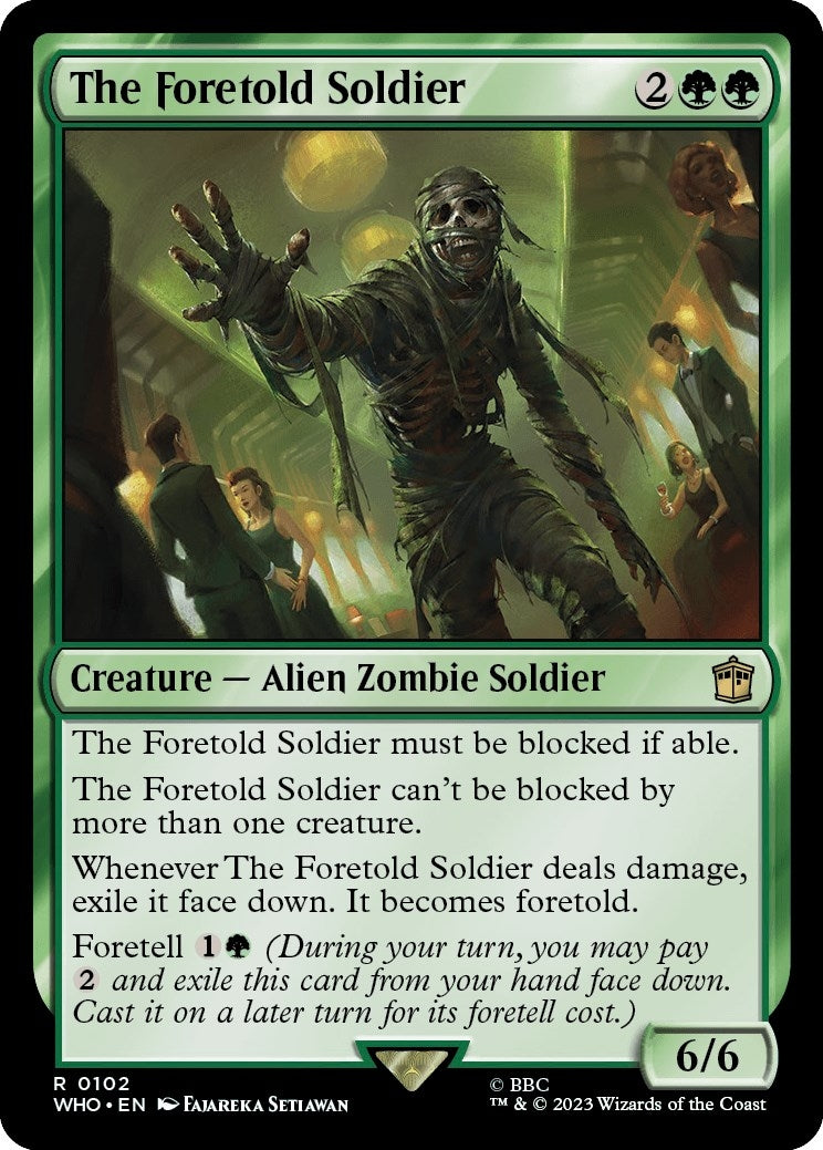 Image for The Foretold Soldier (102) (WHO) - Magic: The Gathering