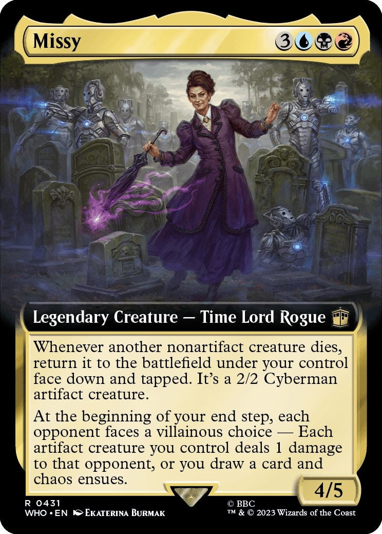 Image for Missy (Extended Art) (431) (WHO) - Magic: The Gathering