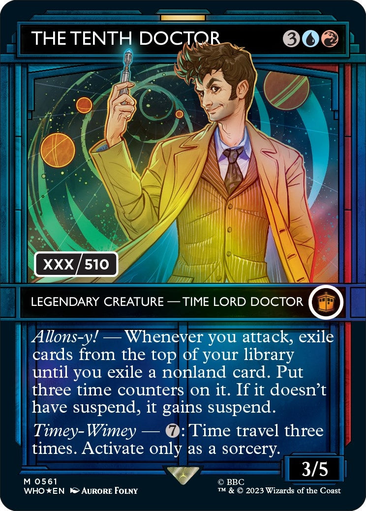 Image for The Tenth Doctor (Serial Numbered) (561) (WHO) - Magic: The Gathering