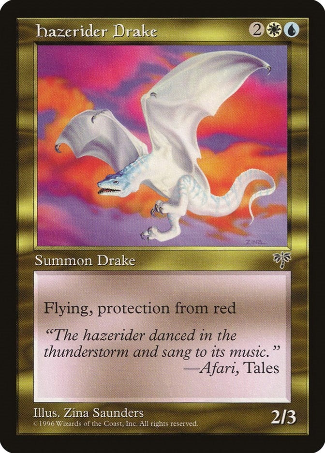 Image for Hazerider Drake (MIR) - Magic: The Gathering
