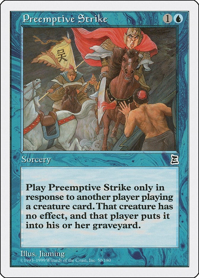 Image for Preemptive Strike (50) (PTK) - Magic: The Gathering