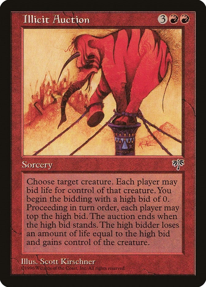 Image for Illicit Auction (MIR) - Magic: The Gathering