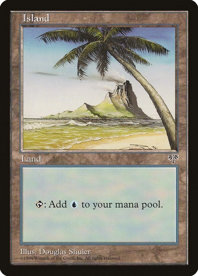 Image for Island (Palm Tree) (MIR) - Magic: The Gathering