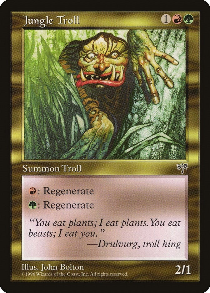 Image for Jungle Troll (MIR) - Magic: The Gathering