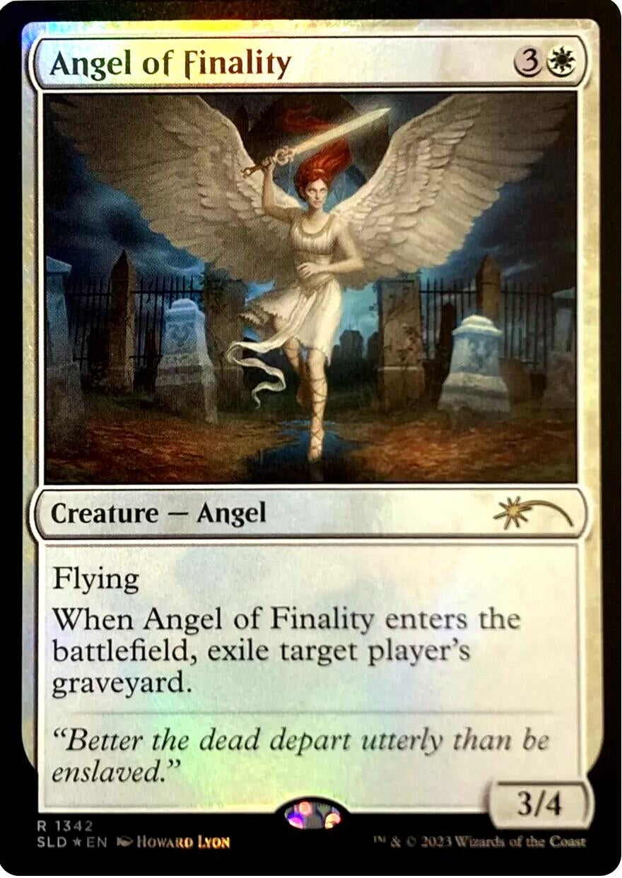Image for Angel of Finality (1342) (SLD) - Magic: The Gathering