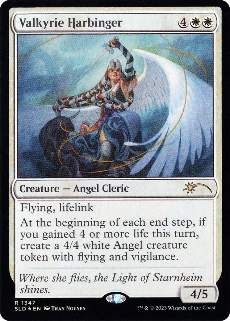 Image for Valkyrie Harbinger (1347) (SLD) - Magic: The Gathering