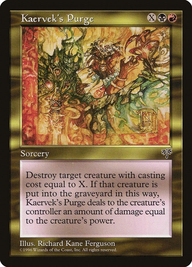 Image for Kaervek's Purge (MIR) - Magic: The Gathering