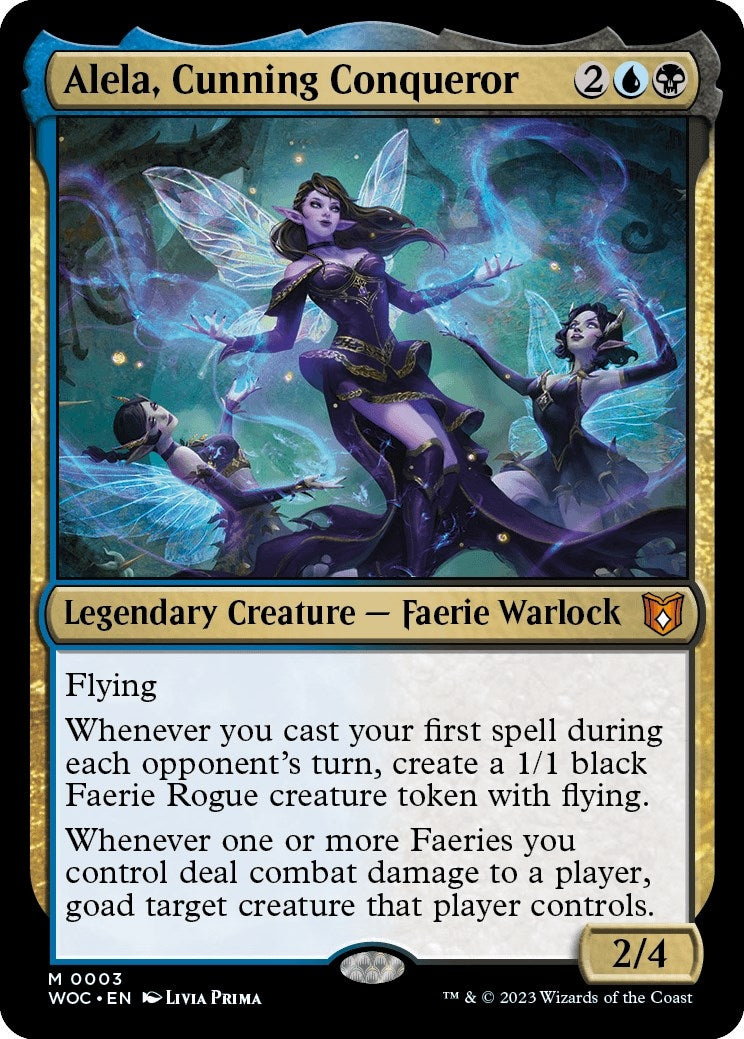 Image for Alela, Cunning Conqueror (3) (WOC) - Magic: The Gathering