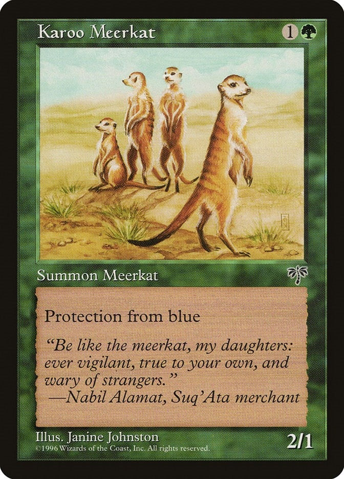 Image for Karoo Meerkat (MIR) - Magic: The Gathering