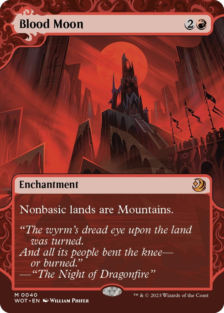 Image for Blood Moon (40) (WOT) - Magic: The Gathering