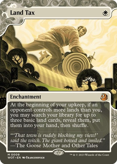 Image for Land Tax (9) (WOT) - Magic: The Gathering