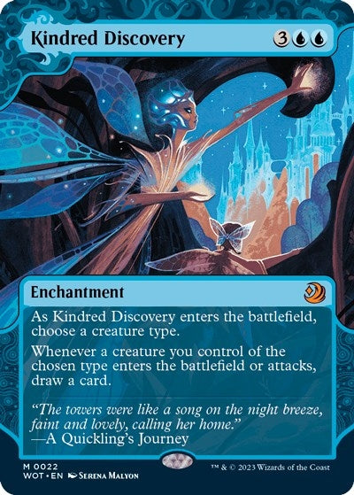 Image for Kindred Discovery (22) (WOT) - Magic: The Gathering