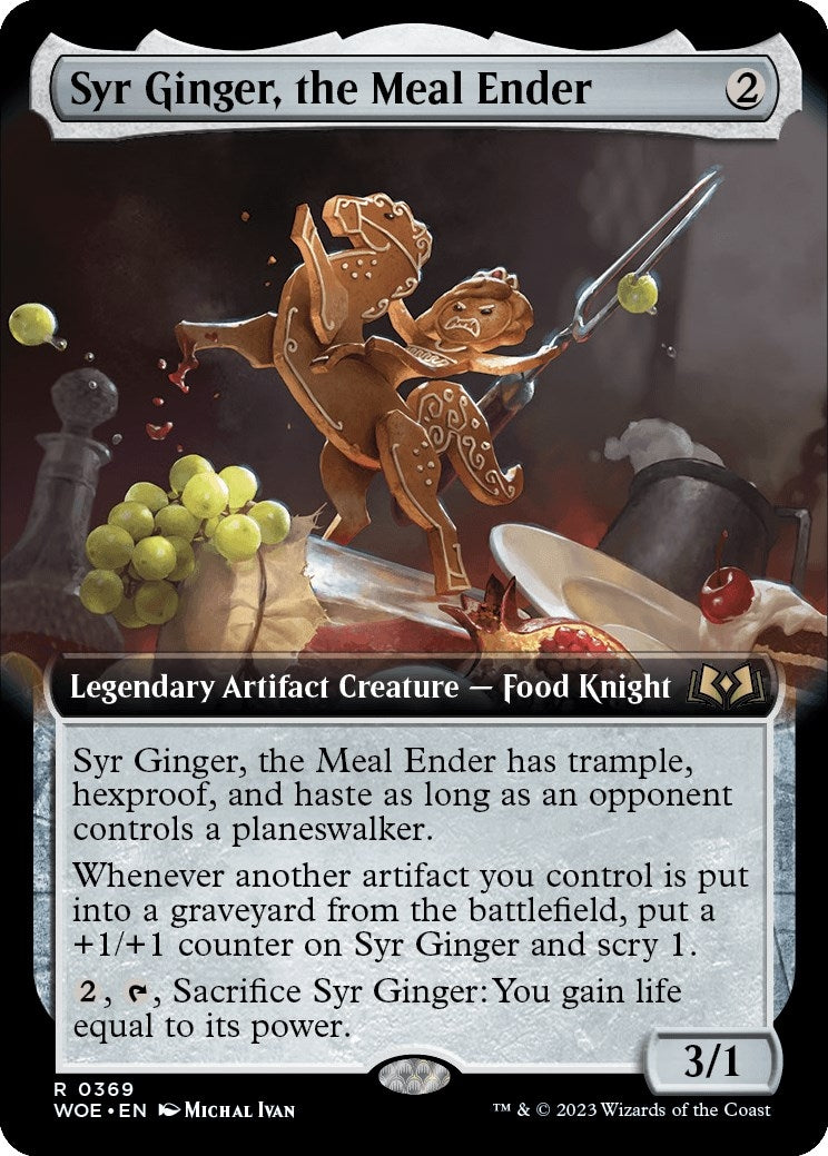 Image for Syr Ginger, the Meal Ender (Extended Art) (369) (WOE) - Magic: The Gathering