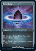 Image for Lotus Petal (Foil Etched) (1) (UMP) - Magic: The Gathering