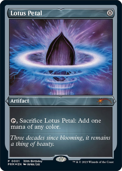 Lotus Petal (Foil Etched) (1) (UMP)