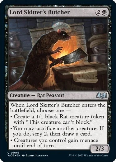 Image for Lord Skitter's Butcher (99) (WOE) - Magic: The Gathering