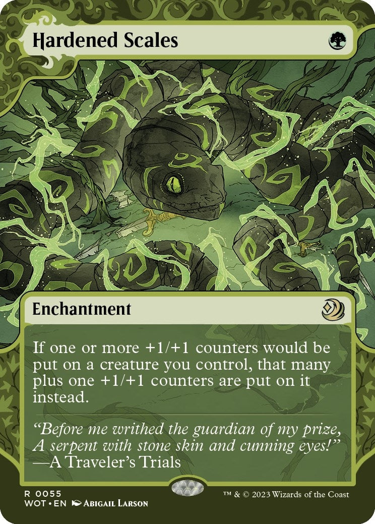 Image for Hardened Scales (55) (WOT) - Magic: The Gathering