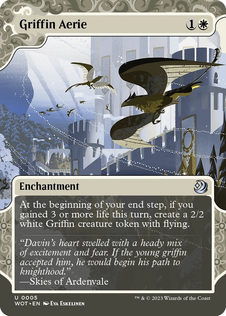 Image for Griffin Aerie (5) (WOT) - Magic: The Gathering
